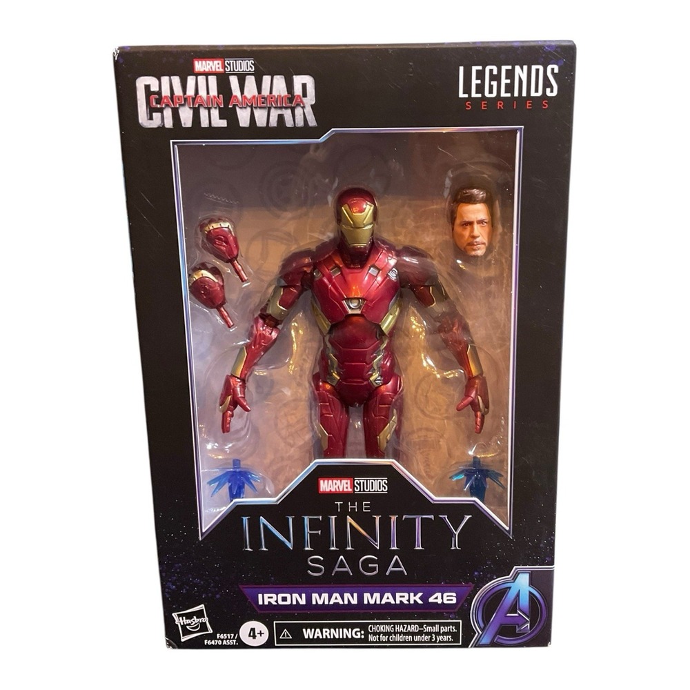 Marvel Legends The Infinity Saga Iron Man Mark 46 Action Figure New In Hand